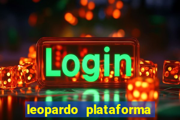 leopardo plataforma de jogos